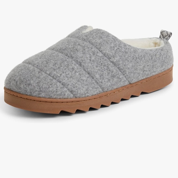 NWT Dearfoams Women's Nadine Wool Blend Clog Slipper- Large 9-10 - Picture 2 of 10